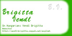 brigitta vendl business card